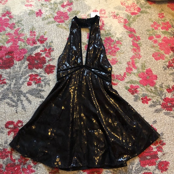 NWT Free People Sequined Dress - Picture 3 of 5